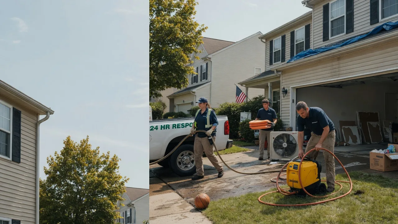 Emergency Water Damage Restoration in Rocky Ridge, MD near me